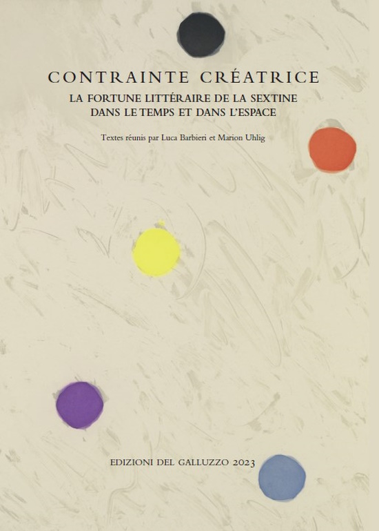 Lettres à l’œuvre Pratiques lettristes dans la poésie en français (de  l’extrême contemporain au Moyen Âge)
